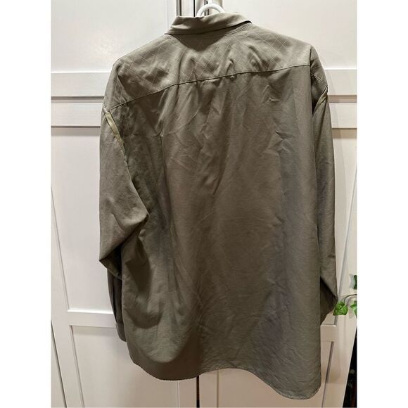 Barbour Tollgate Button Up Overshirt Agave Green Men’s Sz XL - Picture 2 of 5